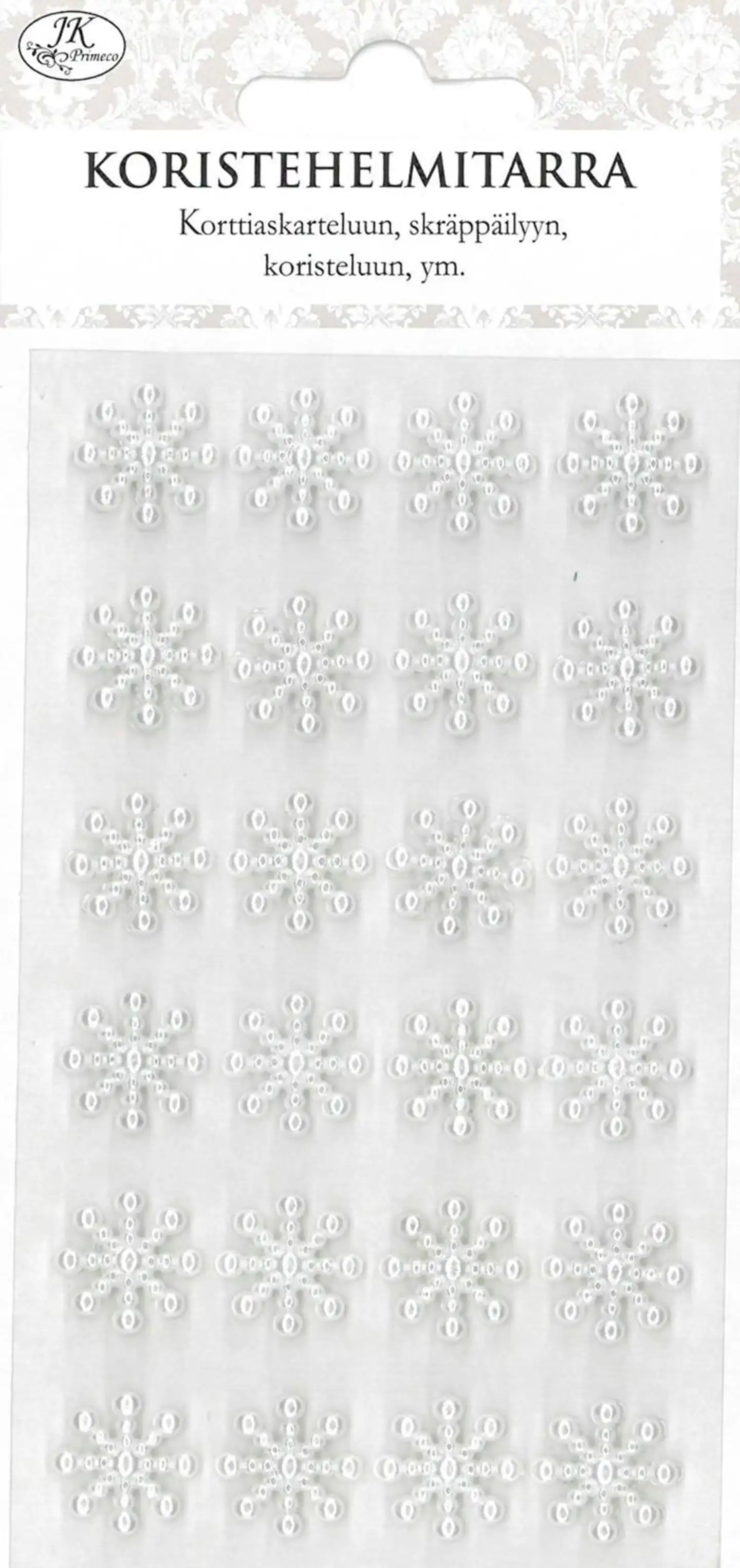 J.K. Primeco Helmitarra lumihiutale