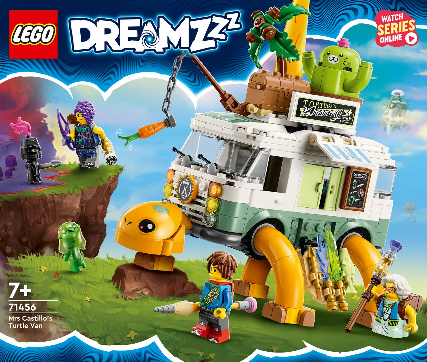 LEGO DREAMZzz 71456 Rouva Castillon kilpikonna-auto - 3