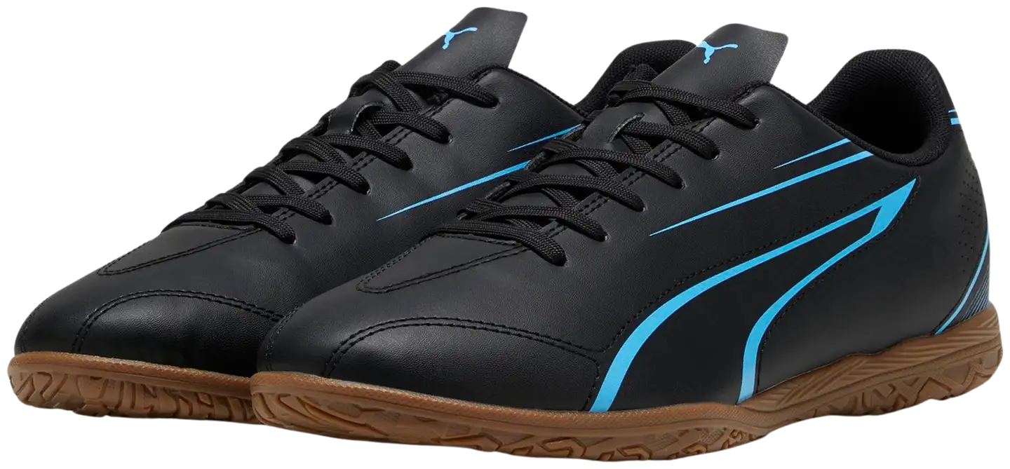 Puma VITORIA IT miesten futsal-kengät - PUMA Black-Luminous Blue - 1