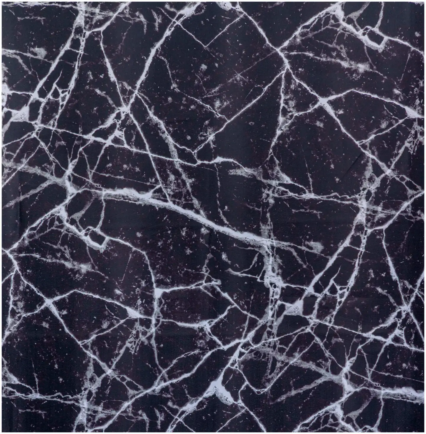 House suihkuverho Marble 180x200 cm, mustavalkoinen - 3