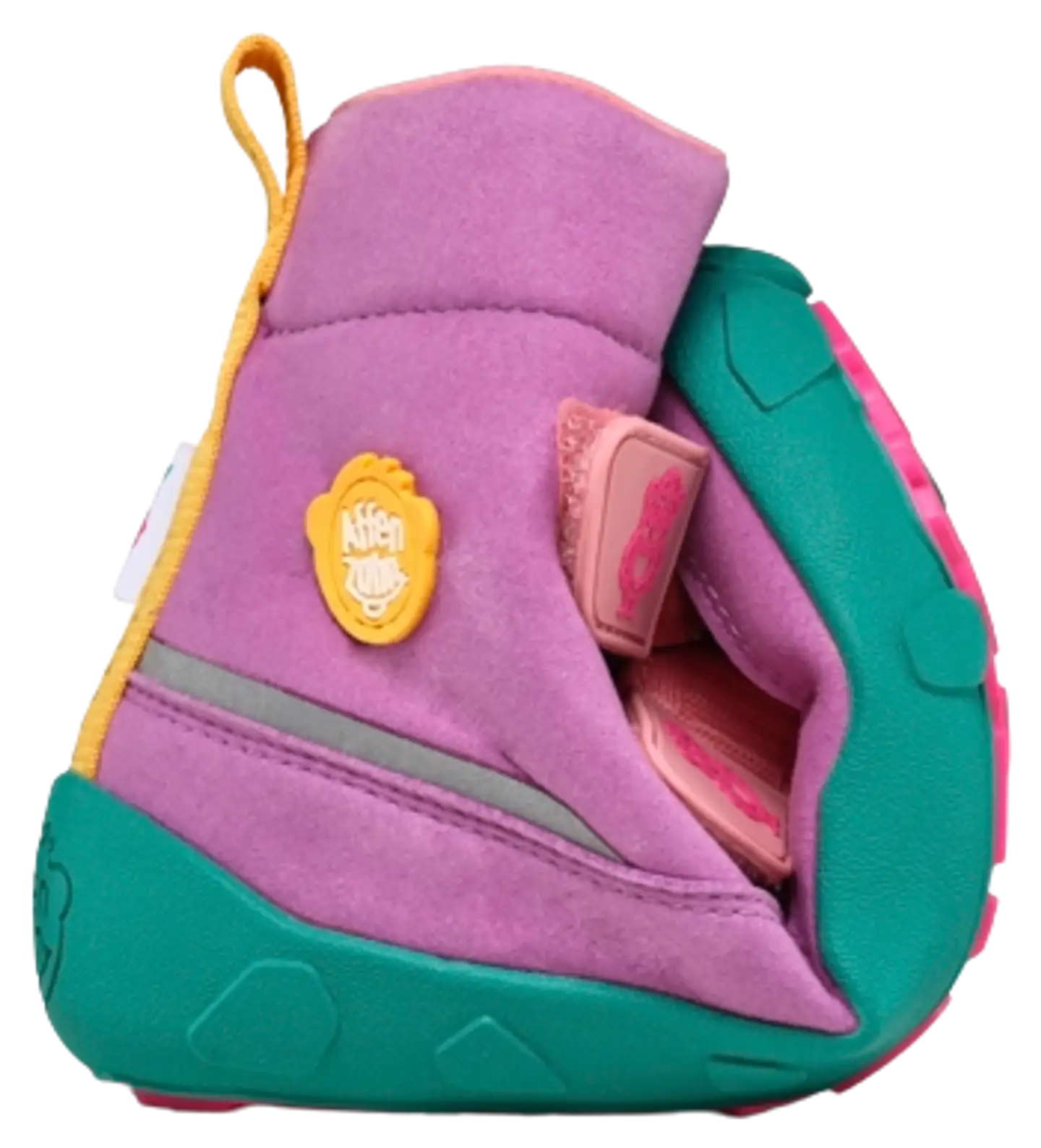 Affenzahn lasten paljasjalkakenkä Mid Boot Vegan Comfy - Owl - 8