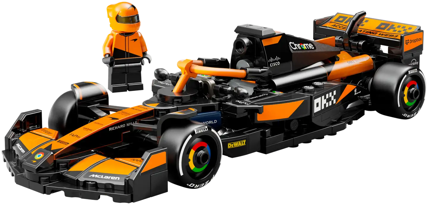 LEGO® Speed Champions McLaren F1® Team MCL38 kilpa-auto 77251 - 4