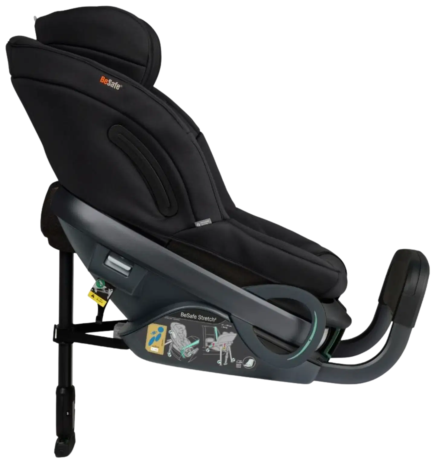 BeSafe turvaistuin Stretch² musta - 5