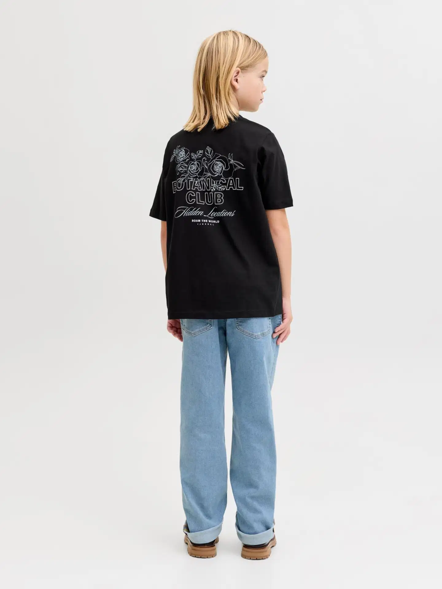 JJ REBEL JUNIOR lasten t-paita - BLACK - 5