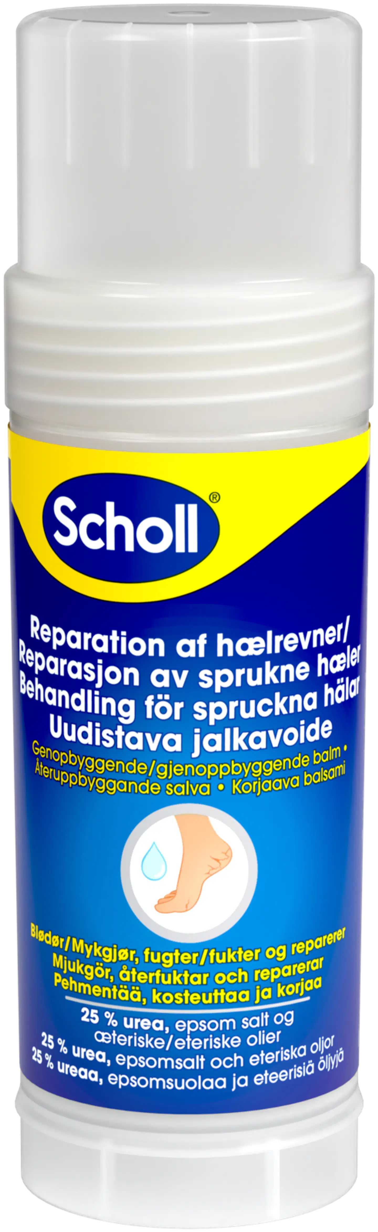 Scholl Kantapäävoidepuikko halkeileville kantapäille - 1