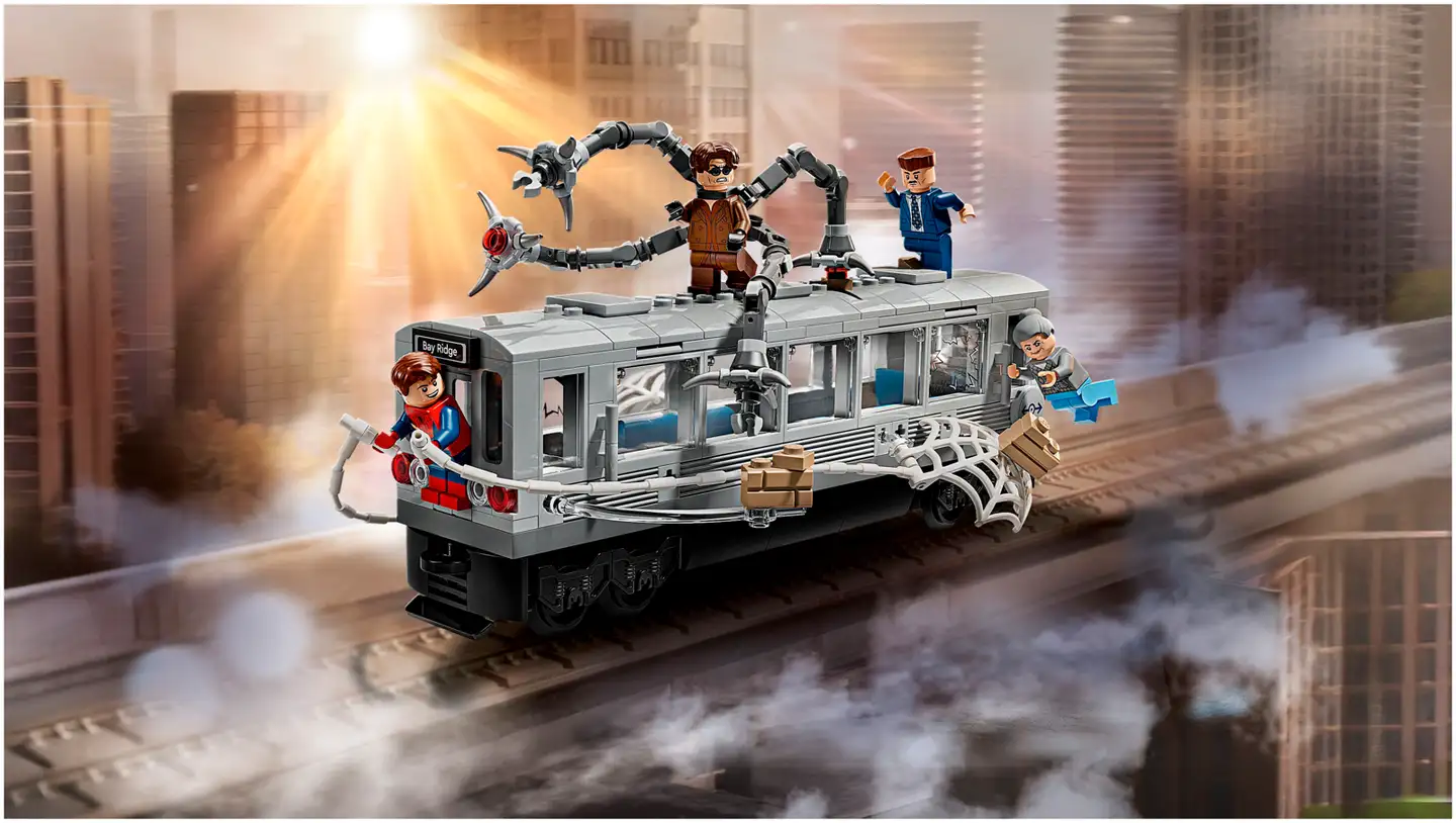 LEGO Super Heroes 76321 Spider-Man vastaan Doc Ock – Taistelu junassa - 6