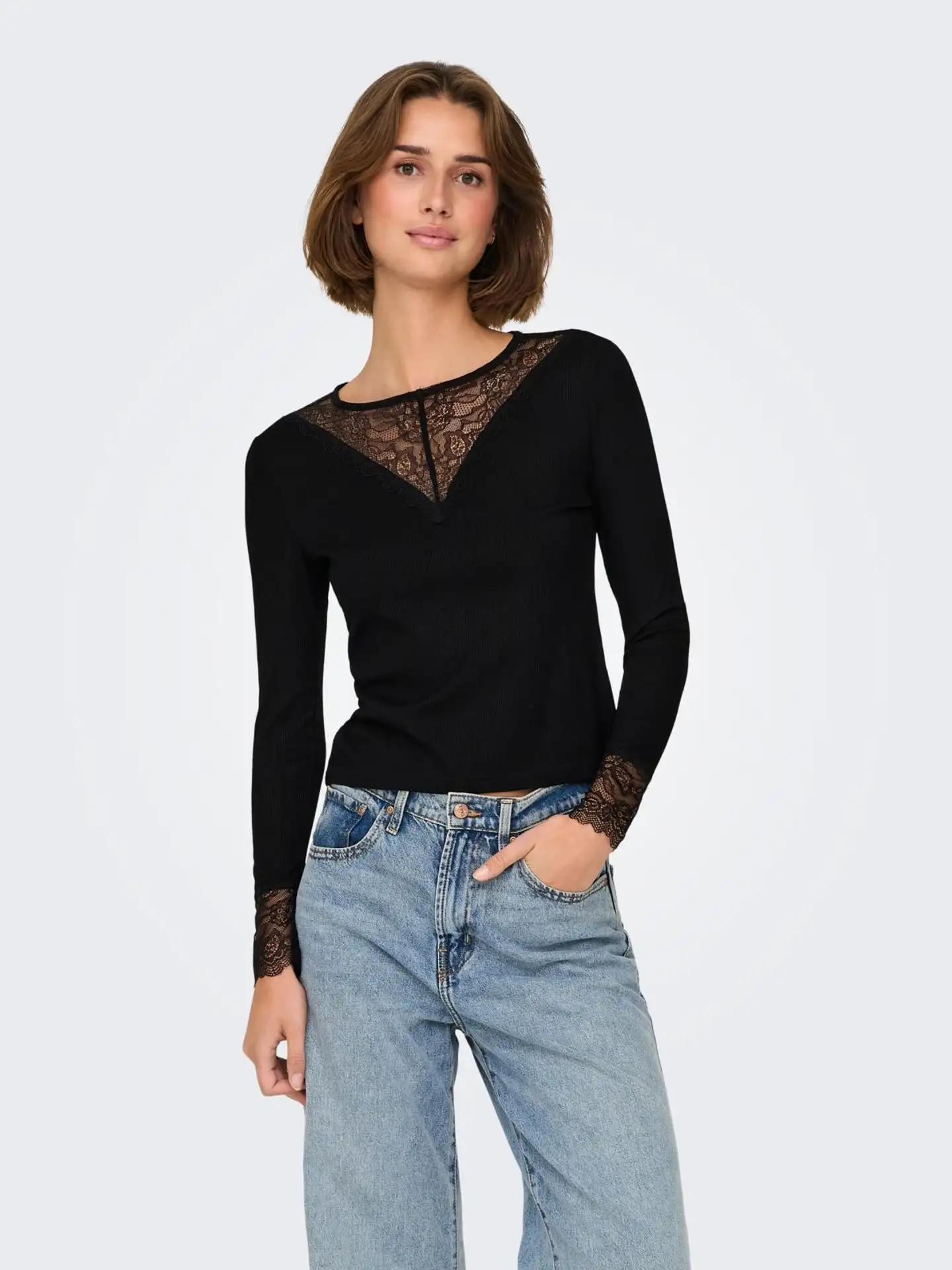 JDY naisten kaunis paita Jdyroxy - BLACK - 3