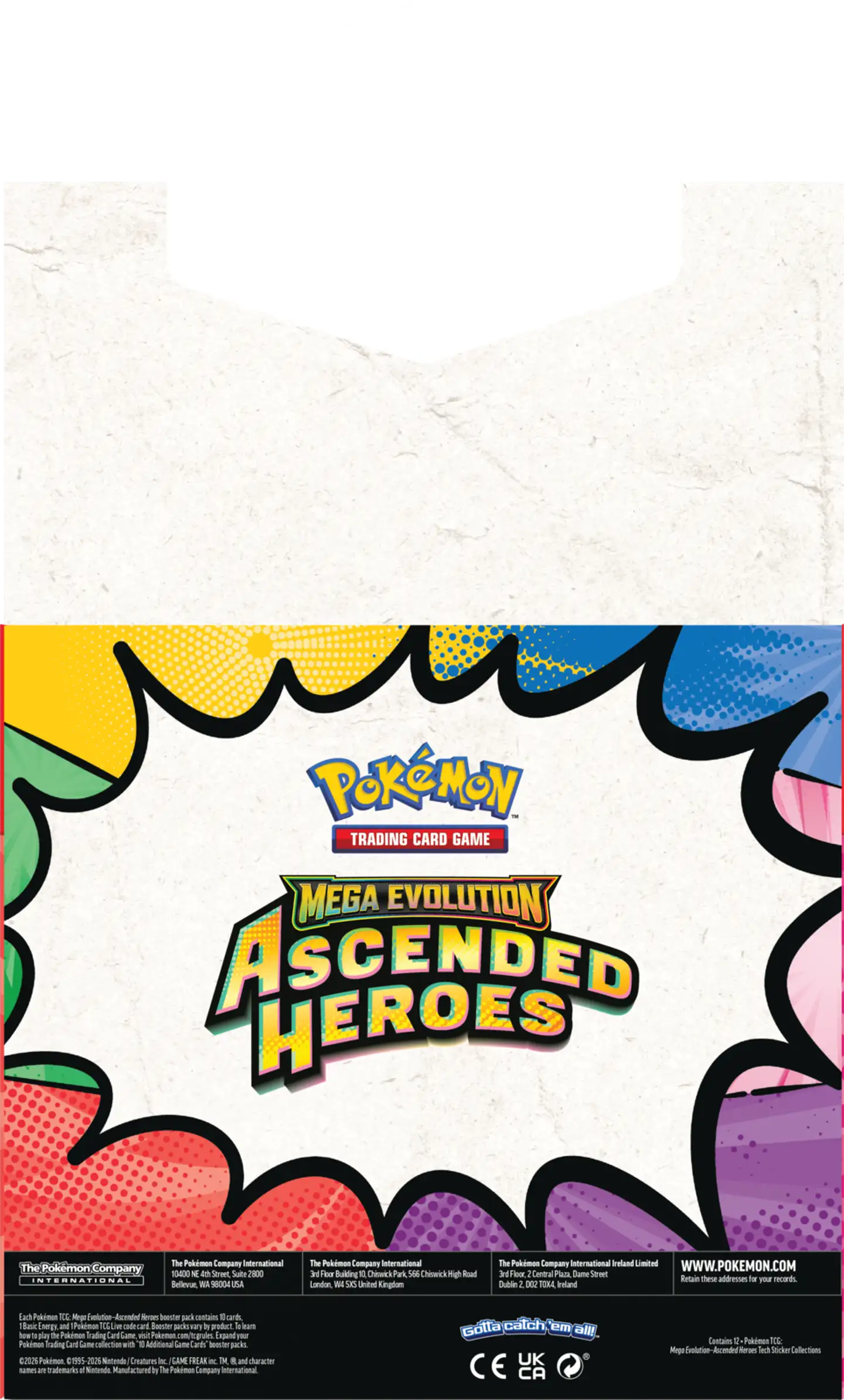 Pokémon TCG ME02.5 Tech Sticker Collection - 8