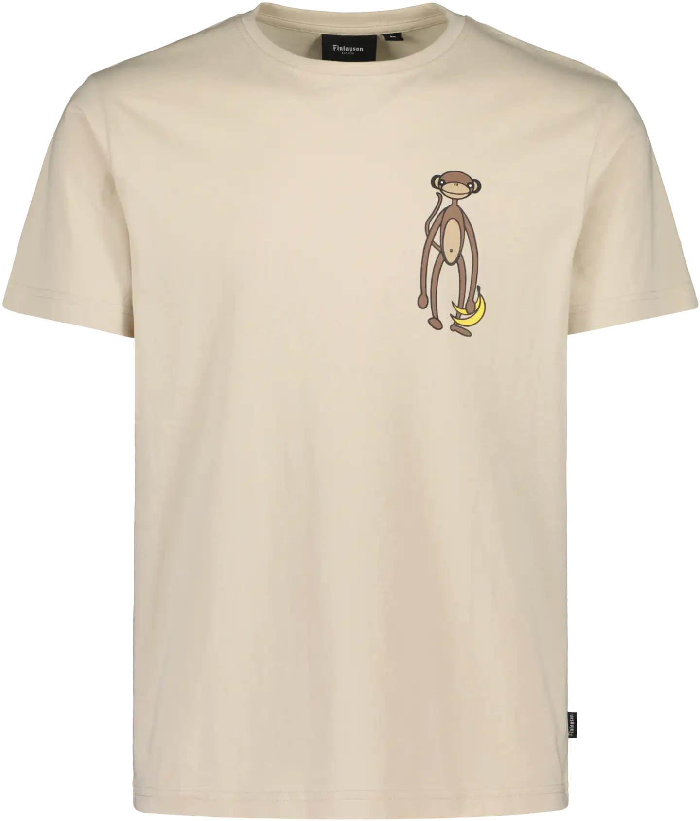 Finlayson miesten t-paita Aappa - Off white - 1