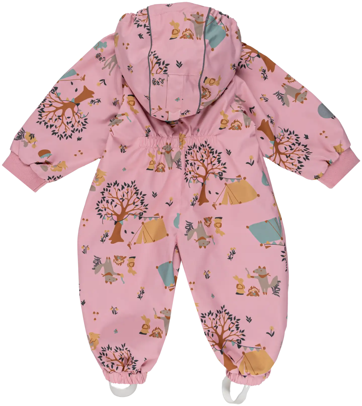 Ciraf vauvojen vettähylkivä ja tuulenpitävä ulkoiluhaalari Retkellä 252B08260H - pink dolphin - 2