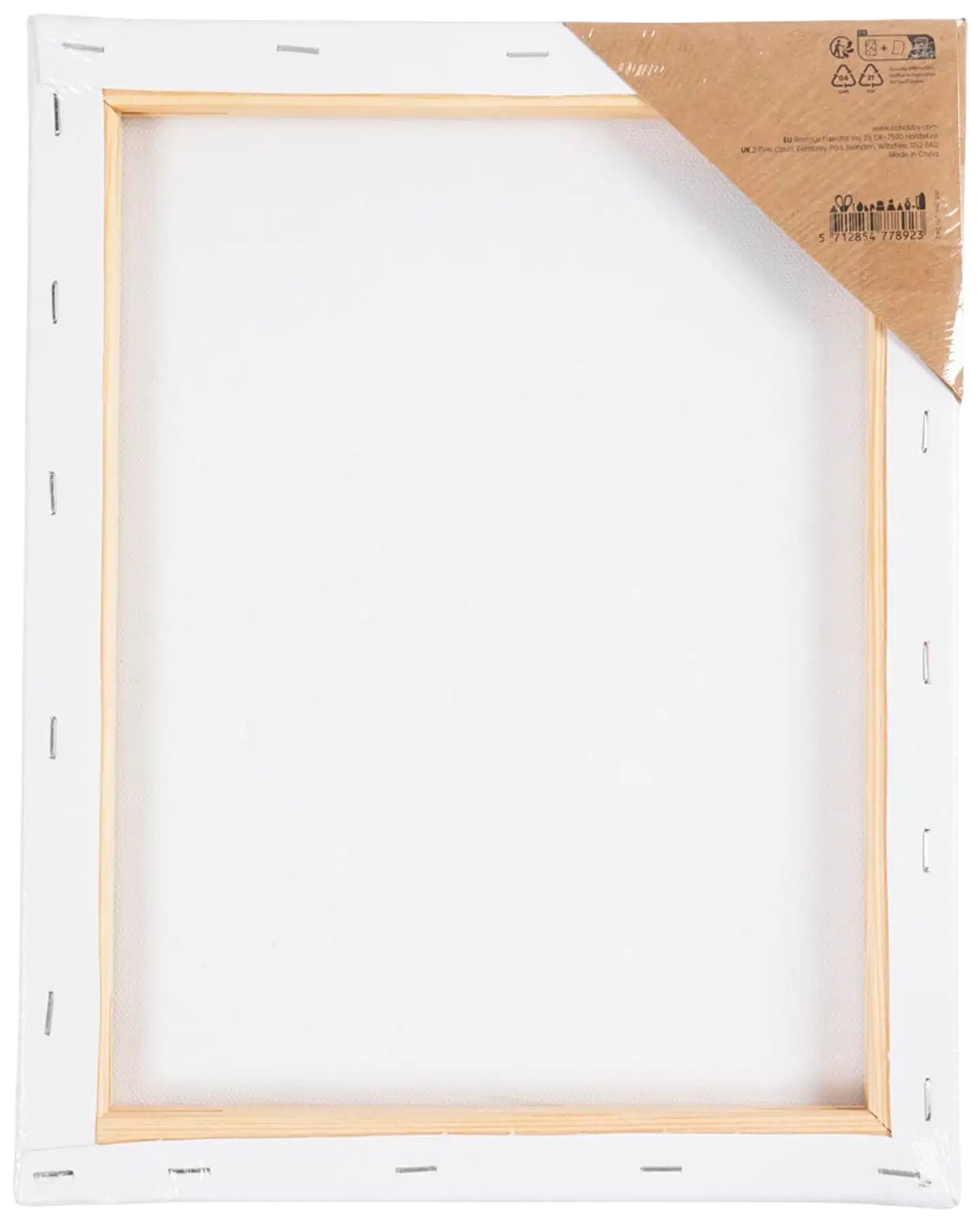 Creativ Company kuvioitu maalauspohja, kukat 24x30cm - 3