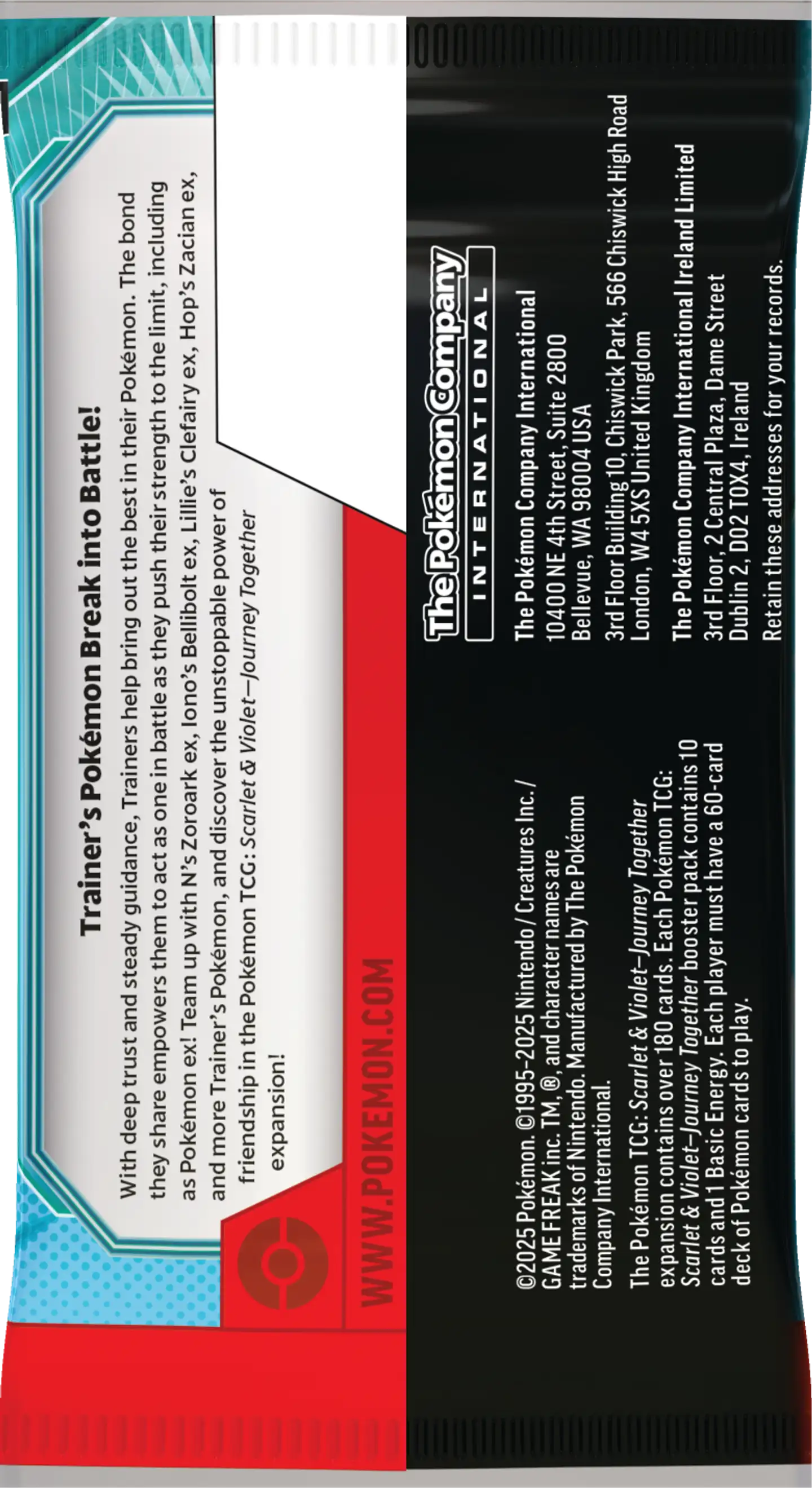 Pokémon TCG SV9 Journey Together Booster - 8