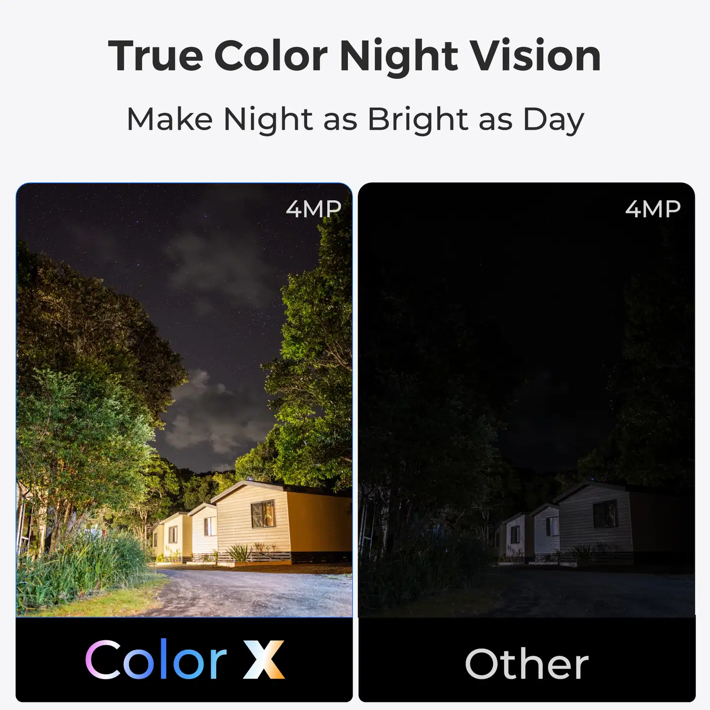 Reolink CX810 PoE Cam Outdoor 4K ColorX Night Vision Valkoinen - 4