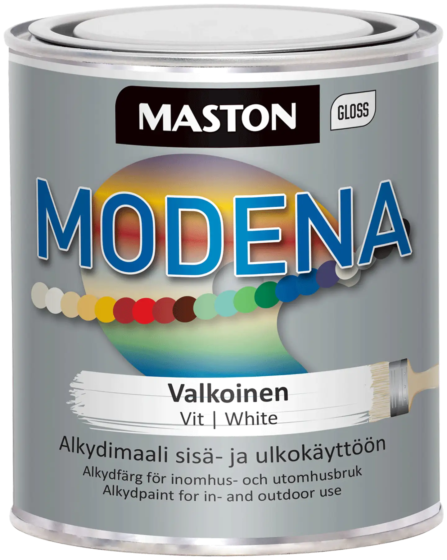 Maston maali Modena valkoinen 1 l - 1