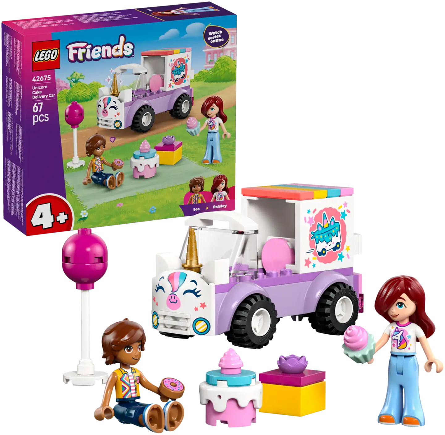 LEGO® LEGO Friends 42675 Yksisarviskakkuauto - 1