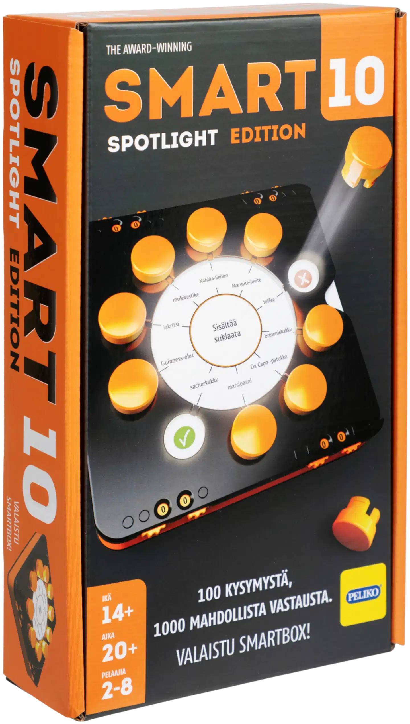 Smart10 tietopeli spotlight - 2