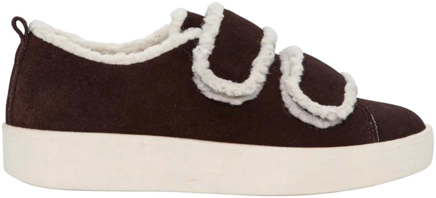 WKLY. naisten tarratennarit Debra - Dk Brown - 1