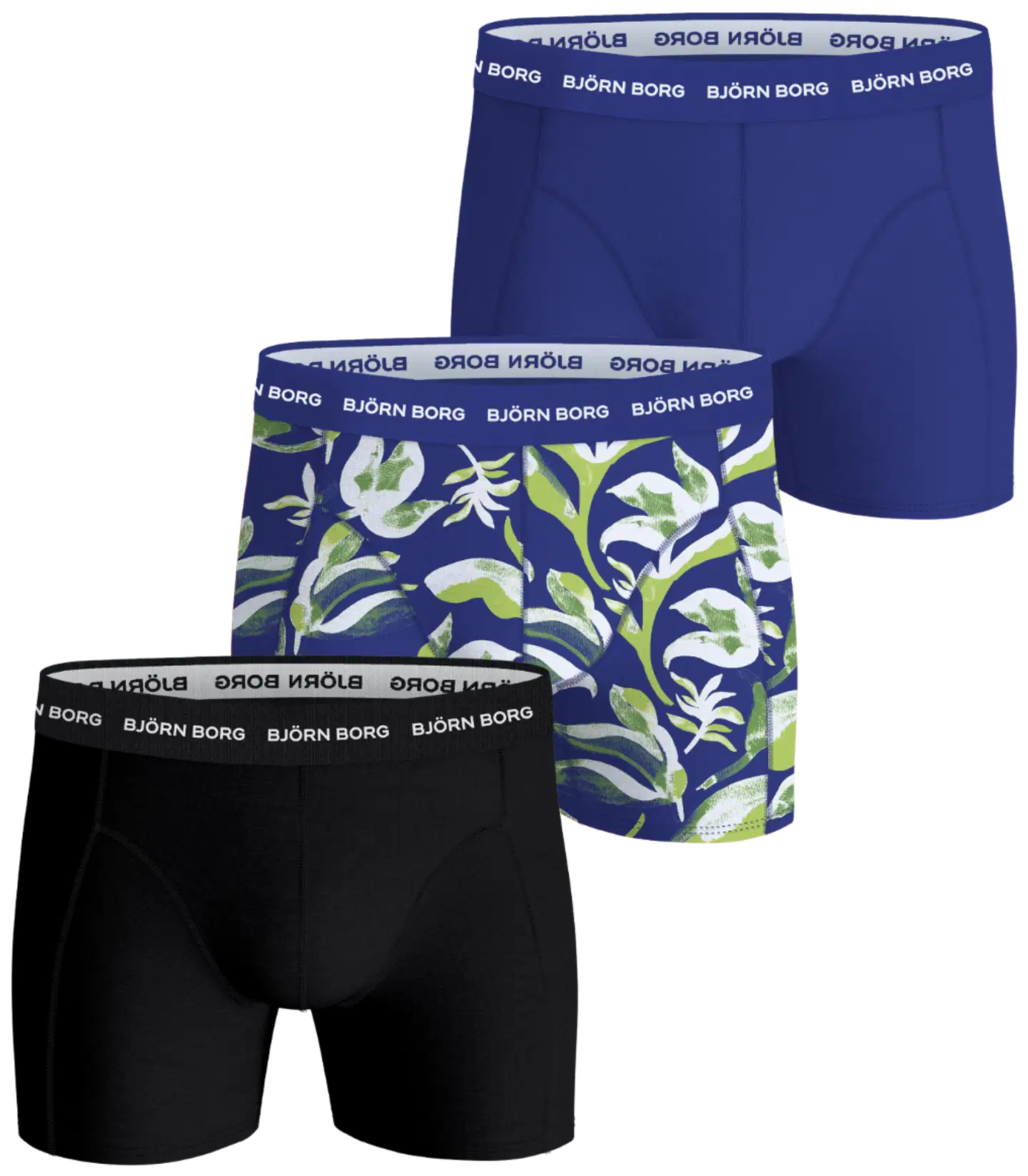 Björn Borg miesten cotton bokserit 3-pack 10006310 - MULTIPACK 4