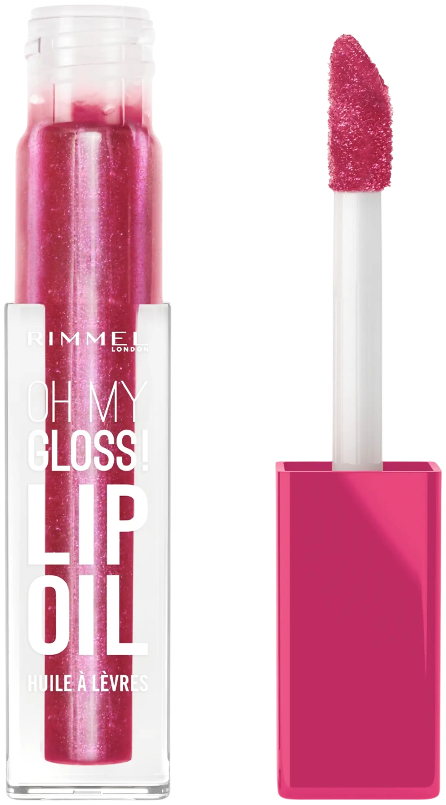 Rimmel Oh My Gloss! Lip Oil 4,5 ml 007 Fuchsia Punch huuliöljy - 1