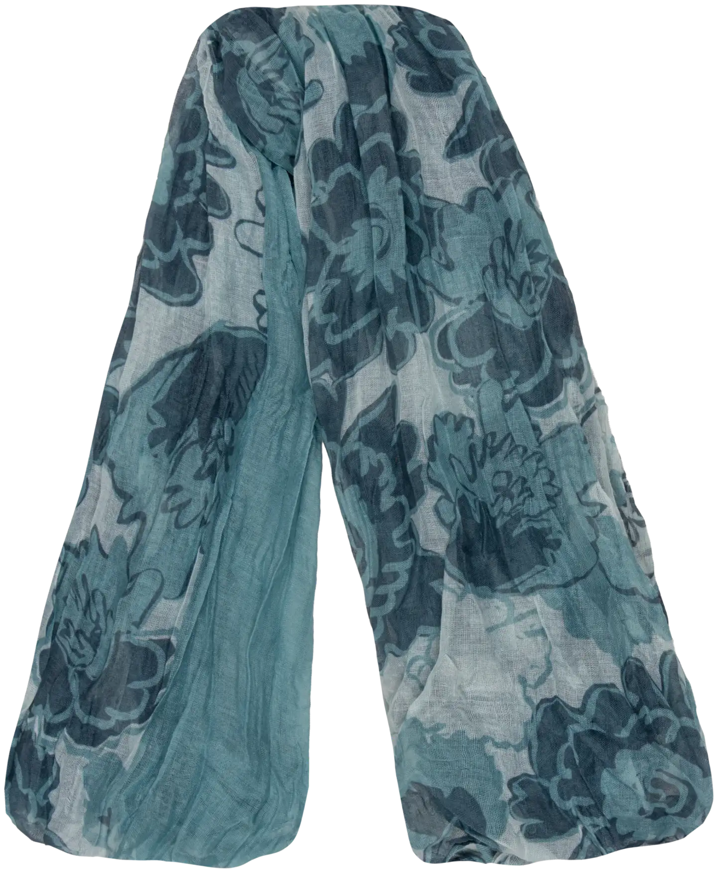 House naisten kukallinen huivi 219H062623 - 1