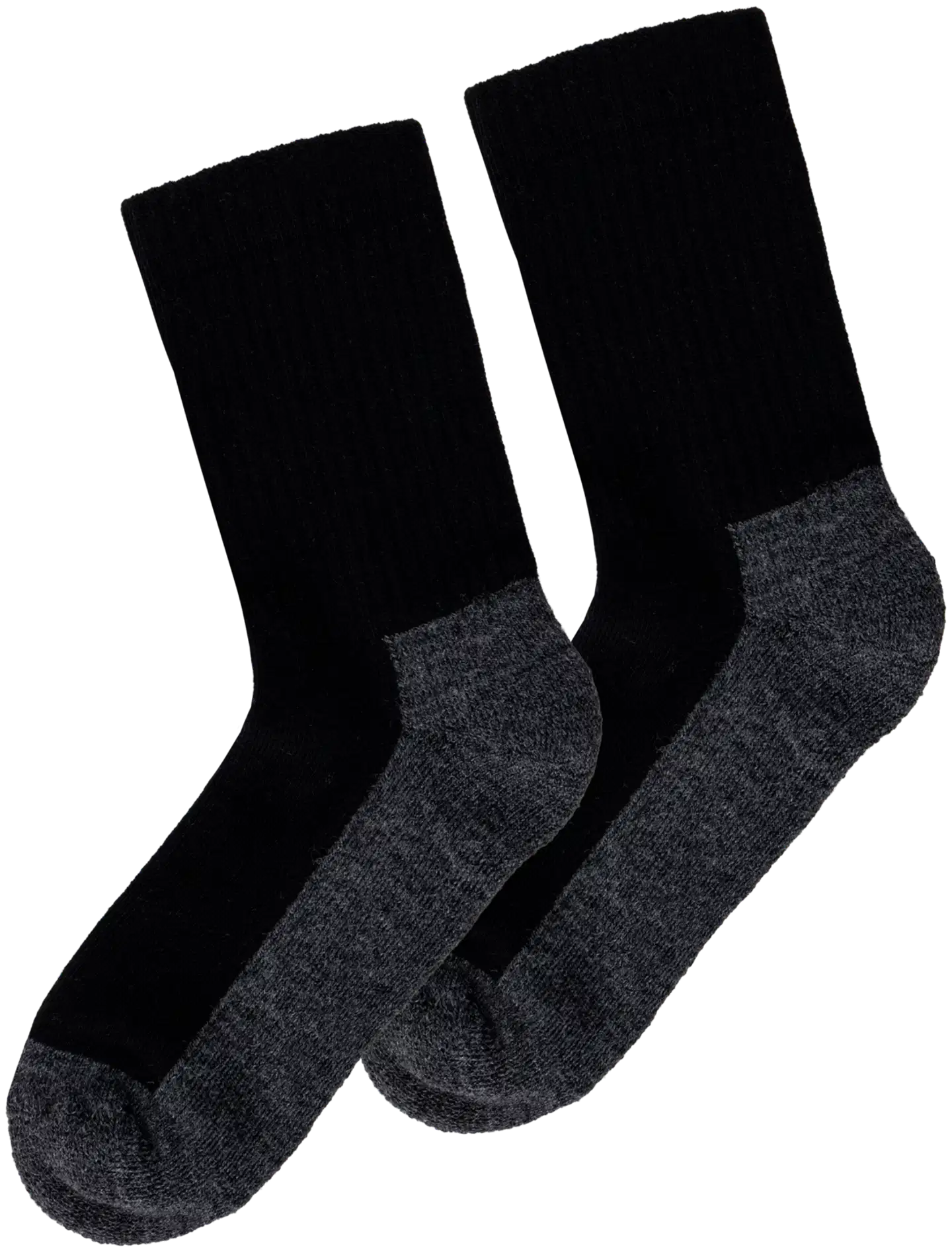 House lasten villapohjasukat 234H362626 2-pack - black