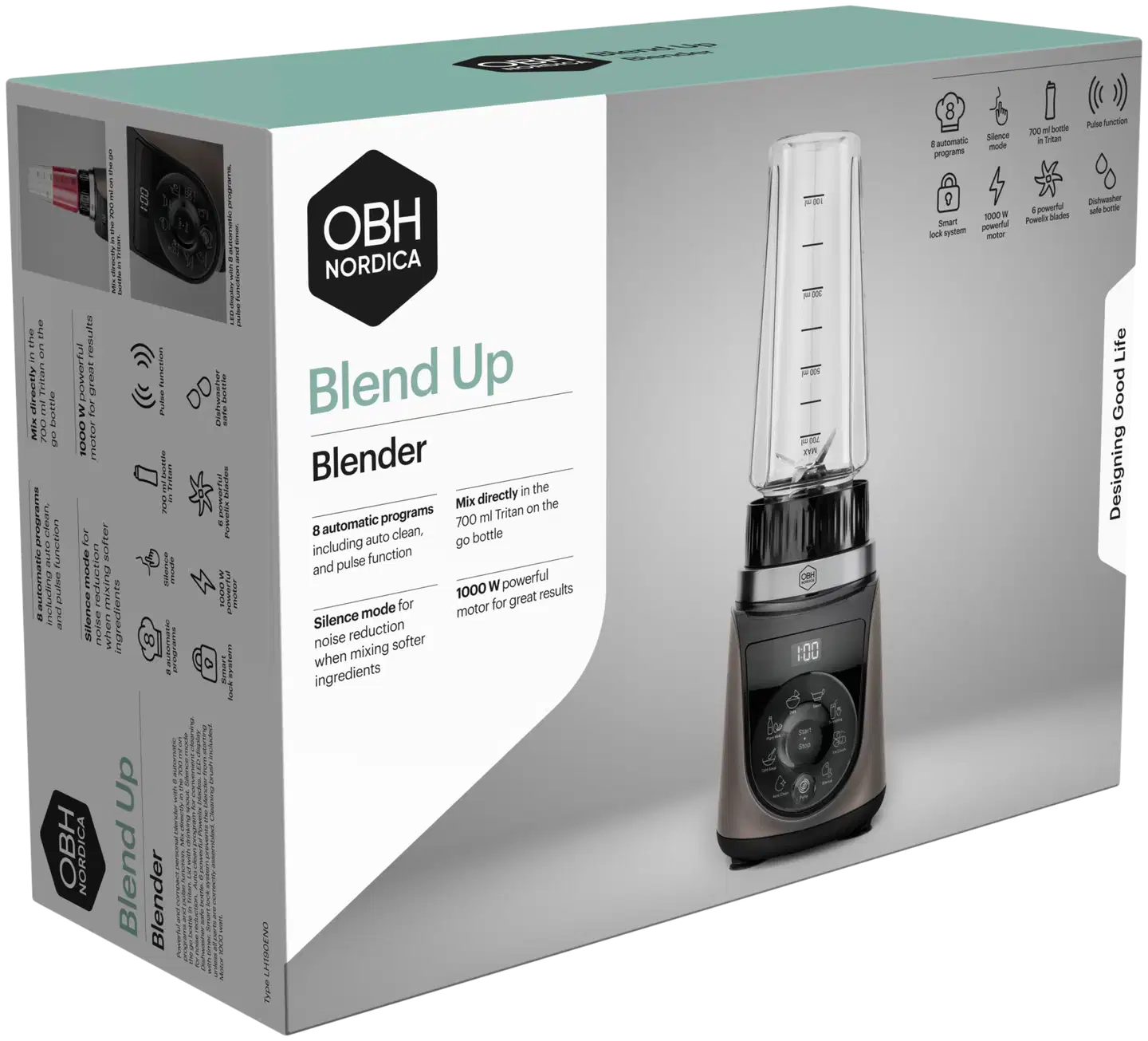 OBH Nordica  Blend Up tehosekoitin LH190EN0 - 7