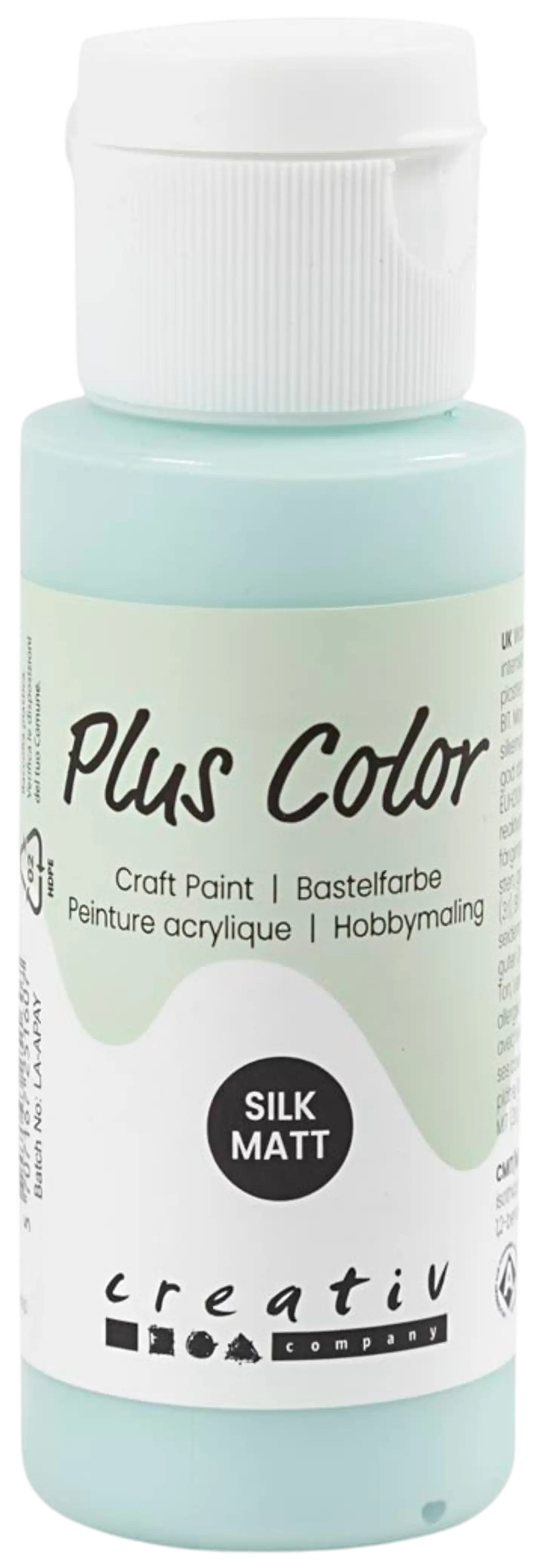 Plus Color askartelumaali 60 ml minttu - 1