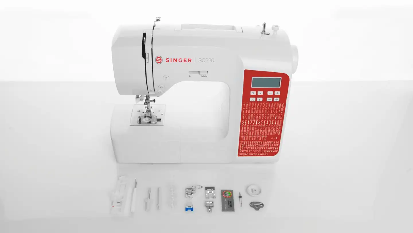 Singer SC220 Red elektroninen ompelukone - 2