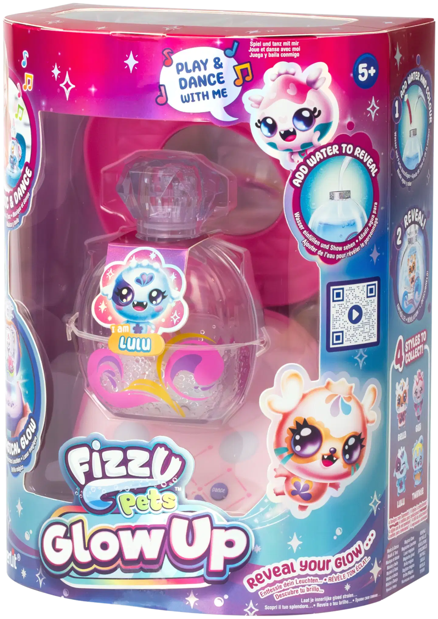 Silverlit lelu Fizzy Pets Glow Up, erilaisia - 10