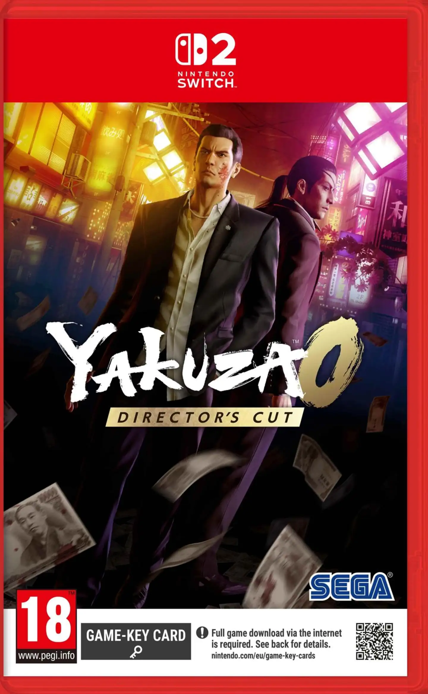 Nintendo Switch 2 Yakuza 0 Director's Cut