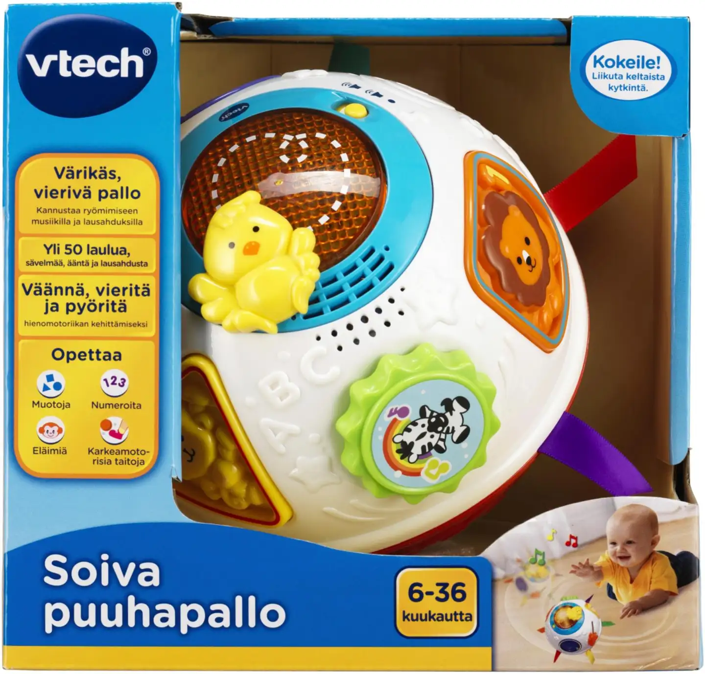 Vtech Baby soiva puuhapallo FI - 3