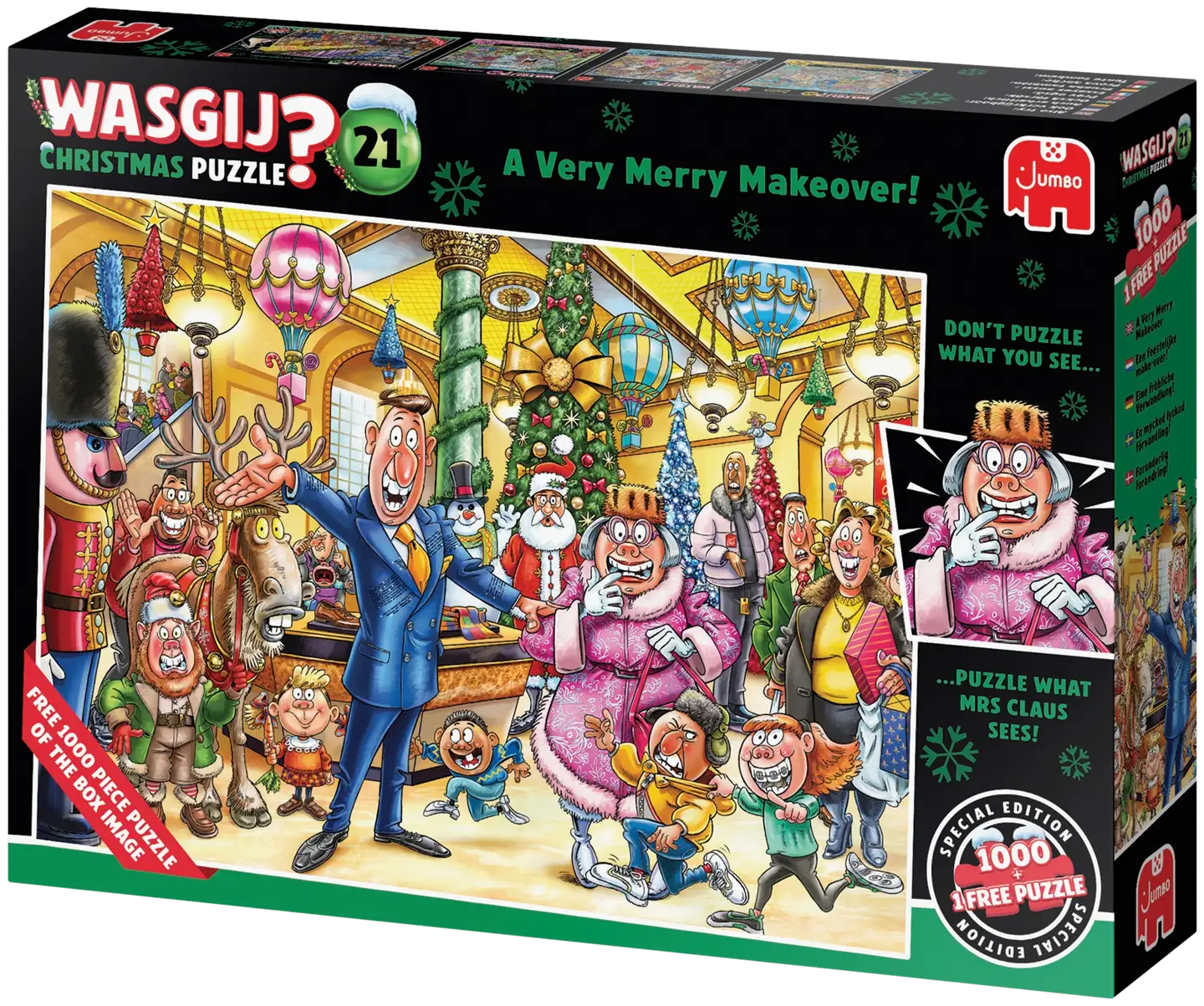 Wasgij Christmas no 21 2x1000pcs - 4
