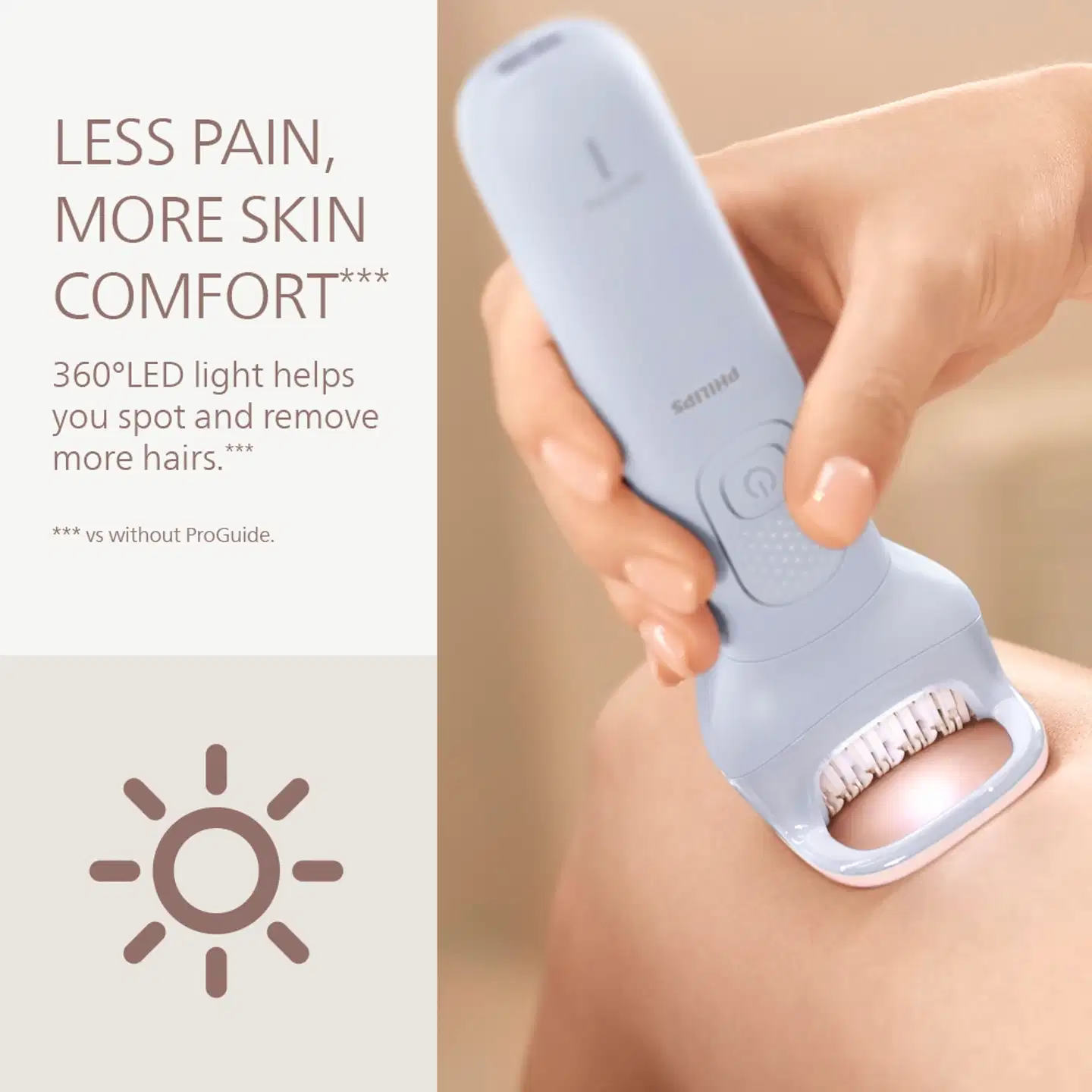 Philips Epilator Series 8000 BRE708/00 epilaattori - 3