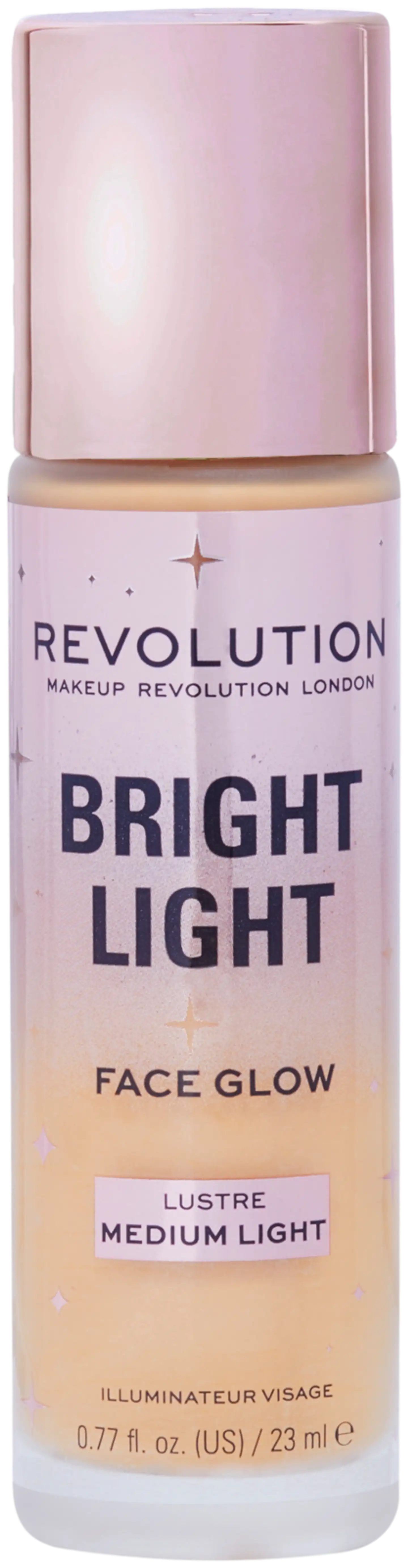 Revolution bright light meikkivoide 23ml face glow gleam light - MEDIUM/LIGHT - 2