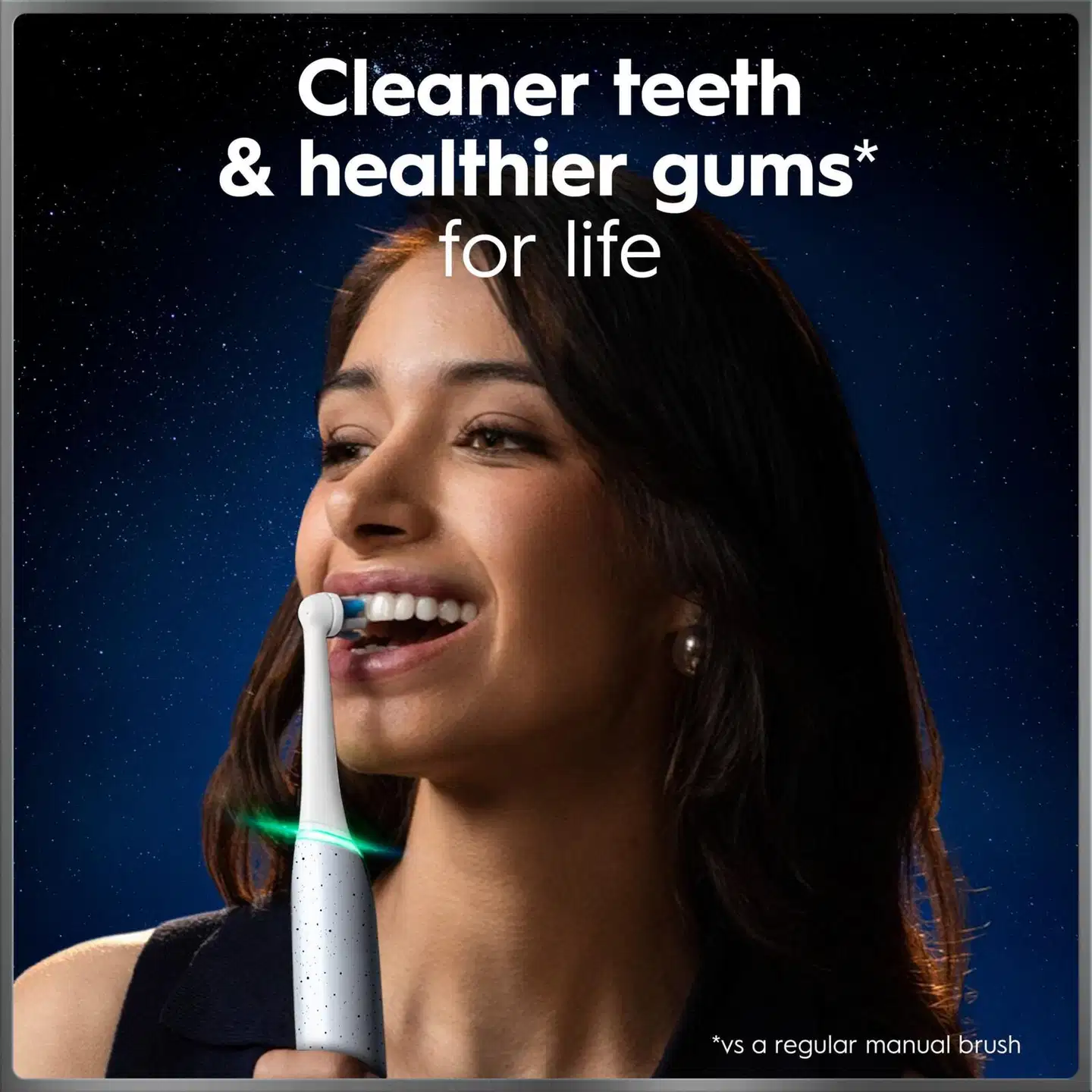 Oral-B iO10 Stardust White sähköhammasharja + lataava matkakotelo + hammasharjateline - 5