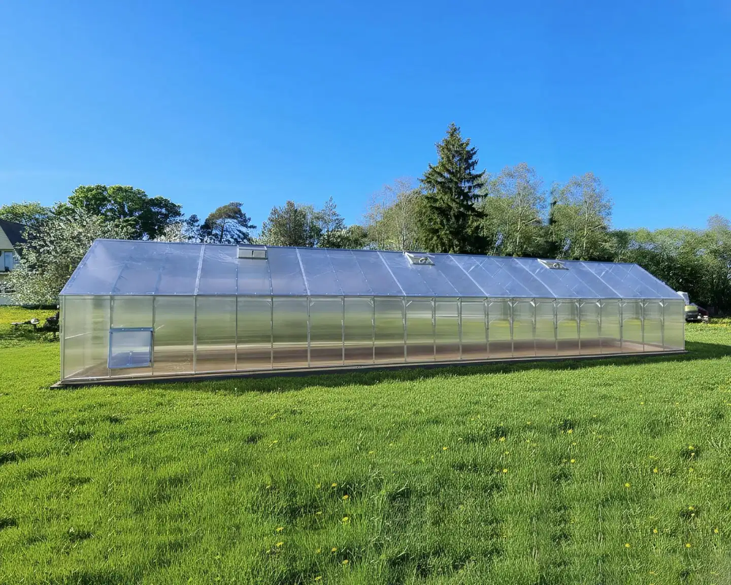 Ecoslider kasvihuone DD 4.0 X 14.69 - 9