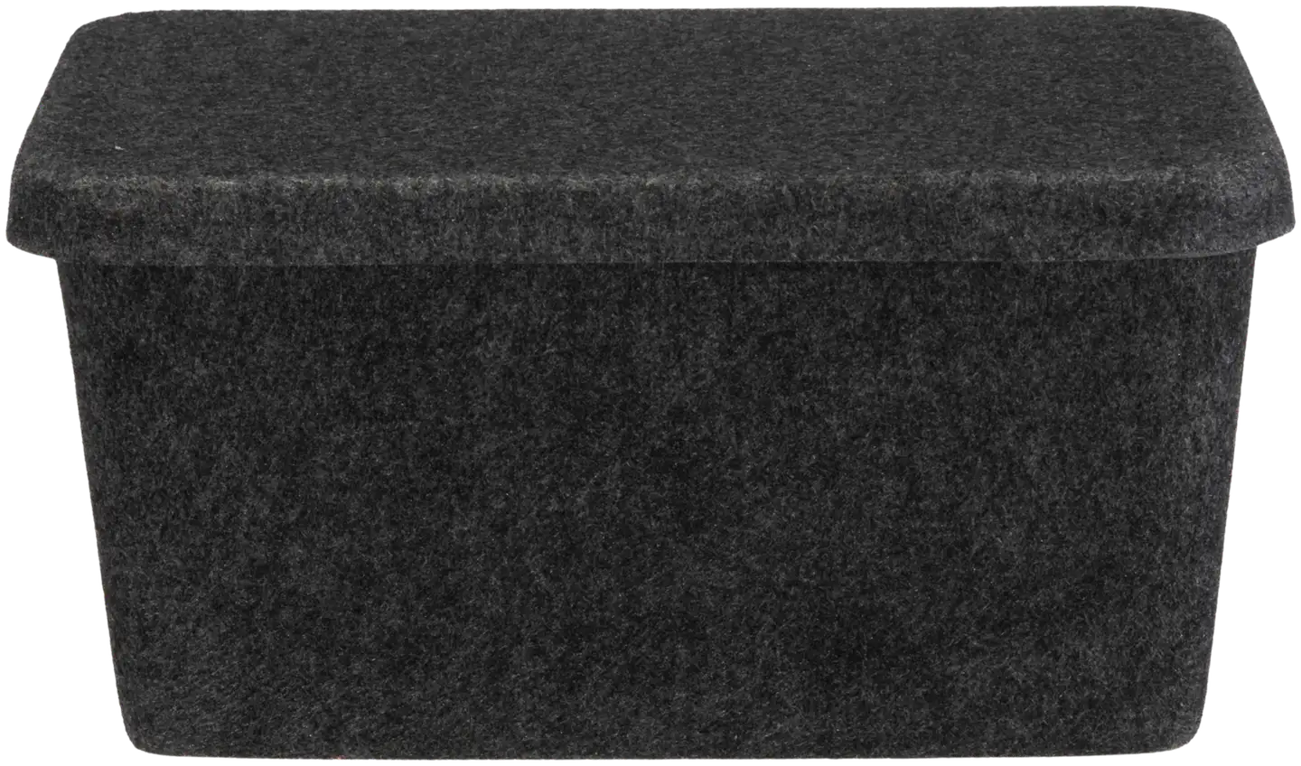 4Living Säilytyslaatikko Candy huopa kannellinen tummanharmaa 32x24x16 cm - 4