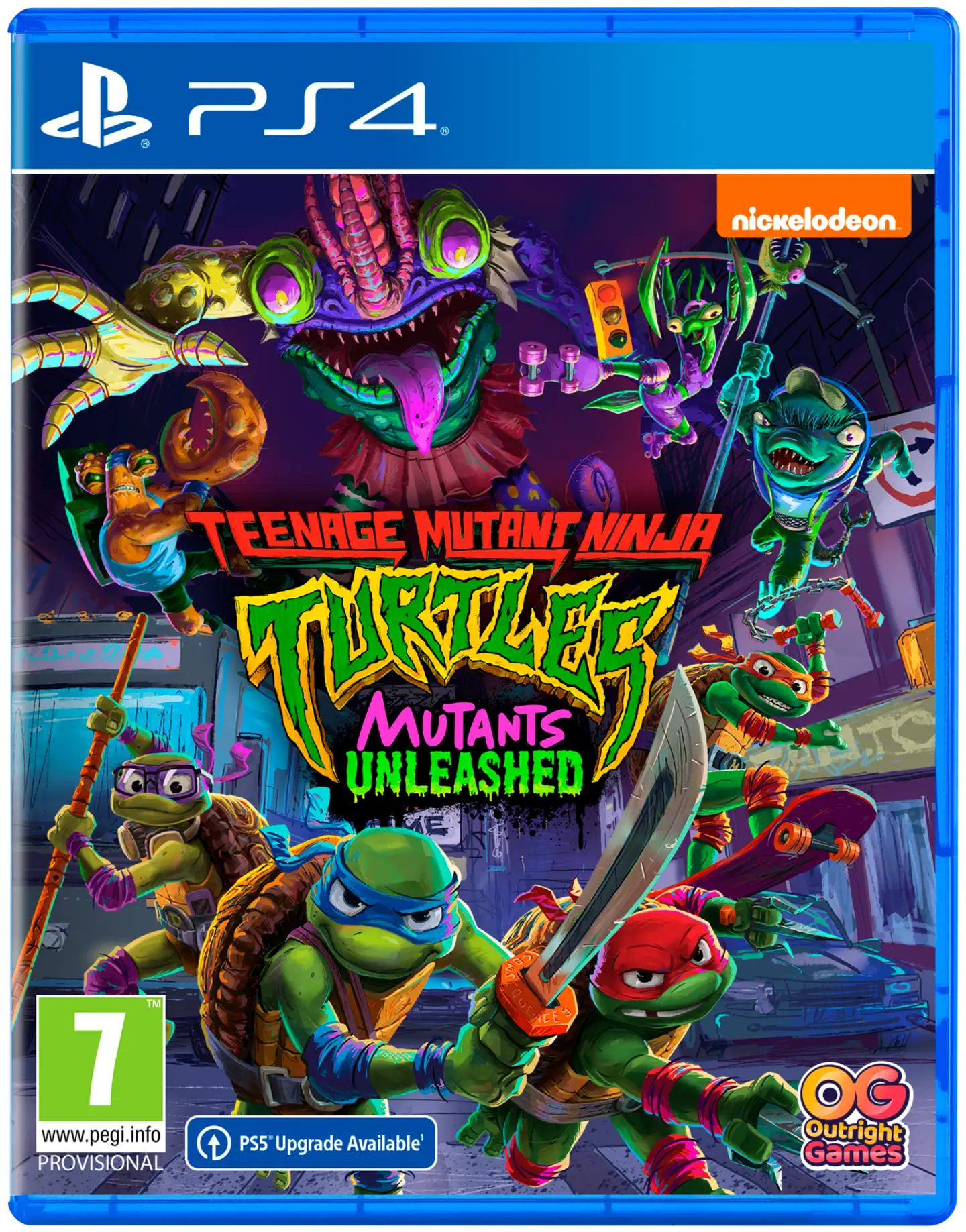 PS4 TMNT Mutants Unleashed