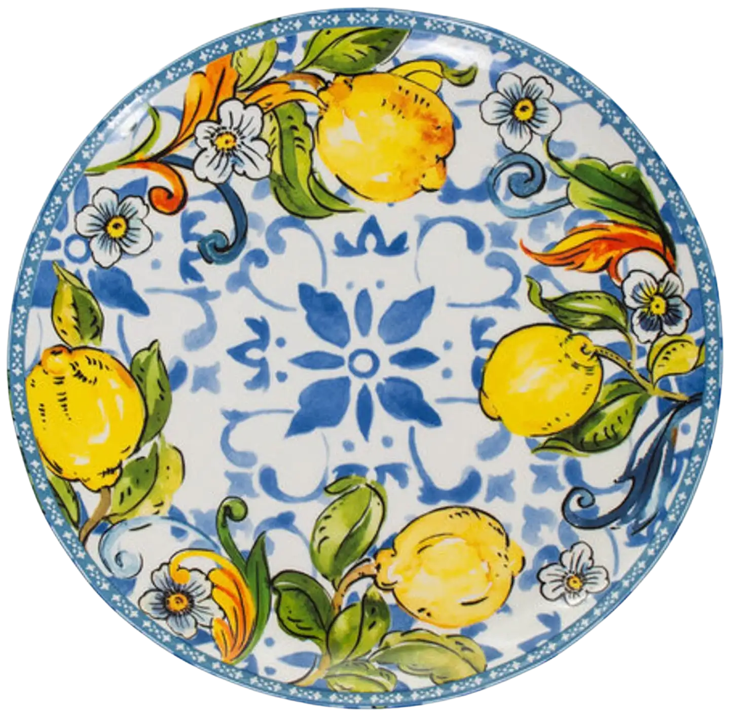 AmandaB Salaattilautanen sitruuna 22cm