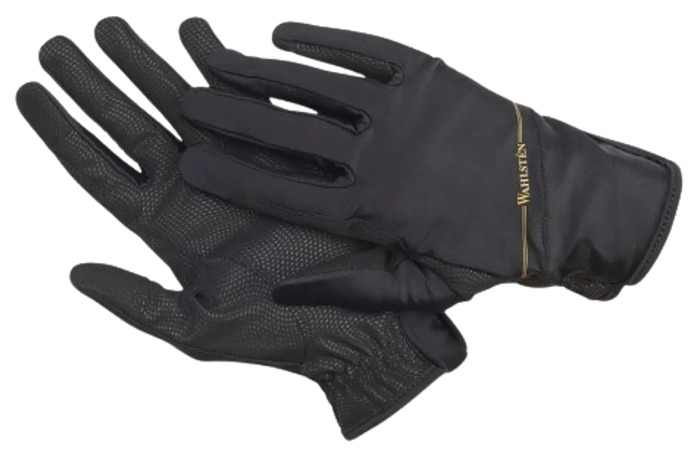 Wahlsten foxa ratsastuskäsineet - MUSTA - 1