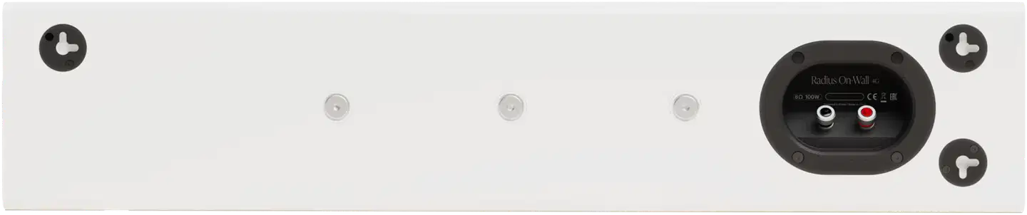 Monitor Audio Radius On-Wall 4G seinäkaiutin SRAD4GOWSW valkoinen - 3