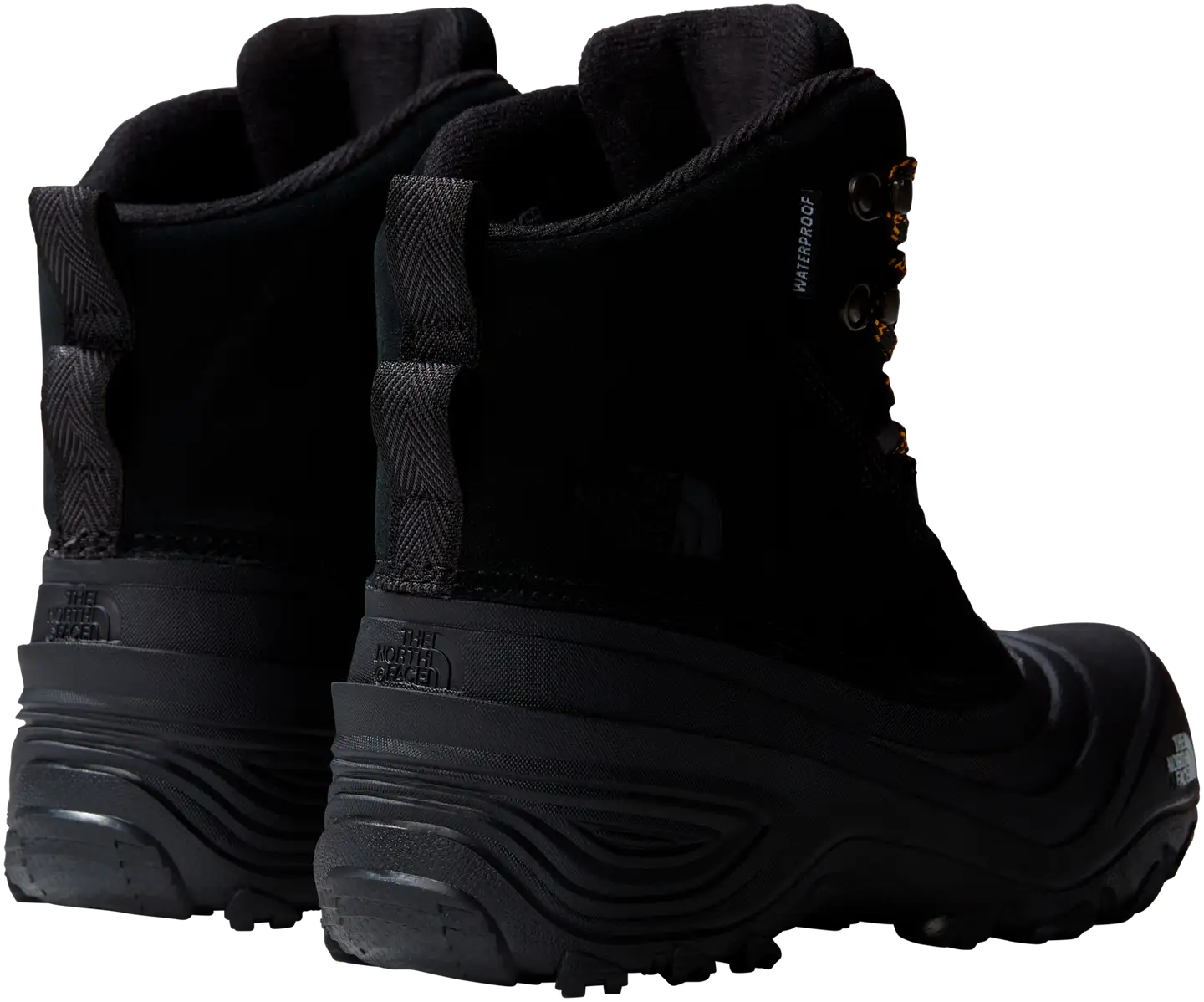 The North Face lasten vedenpitävä talvijalkine Y Chilkat V Lace WP - TNF BLACK/TNF BLACK - 2