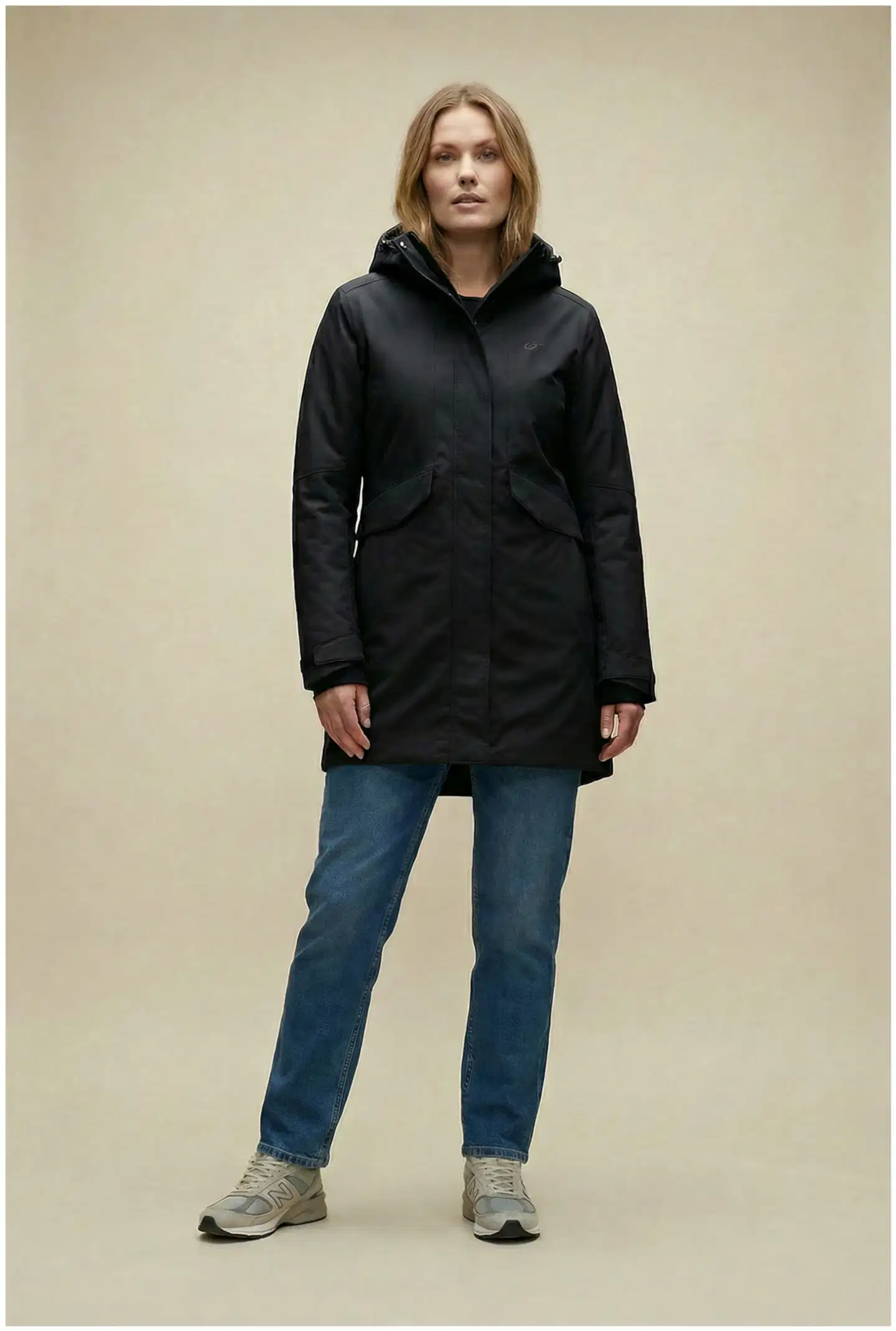 Five Seasons naisten parkatakki Vera - BLACK - 3