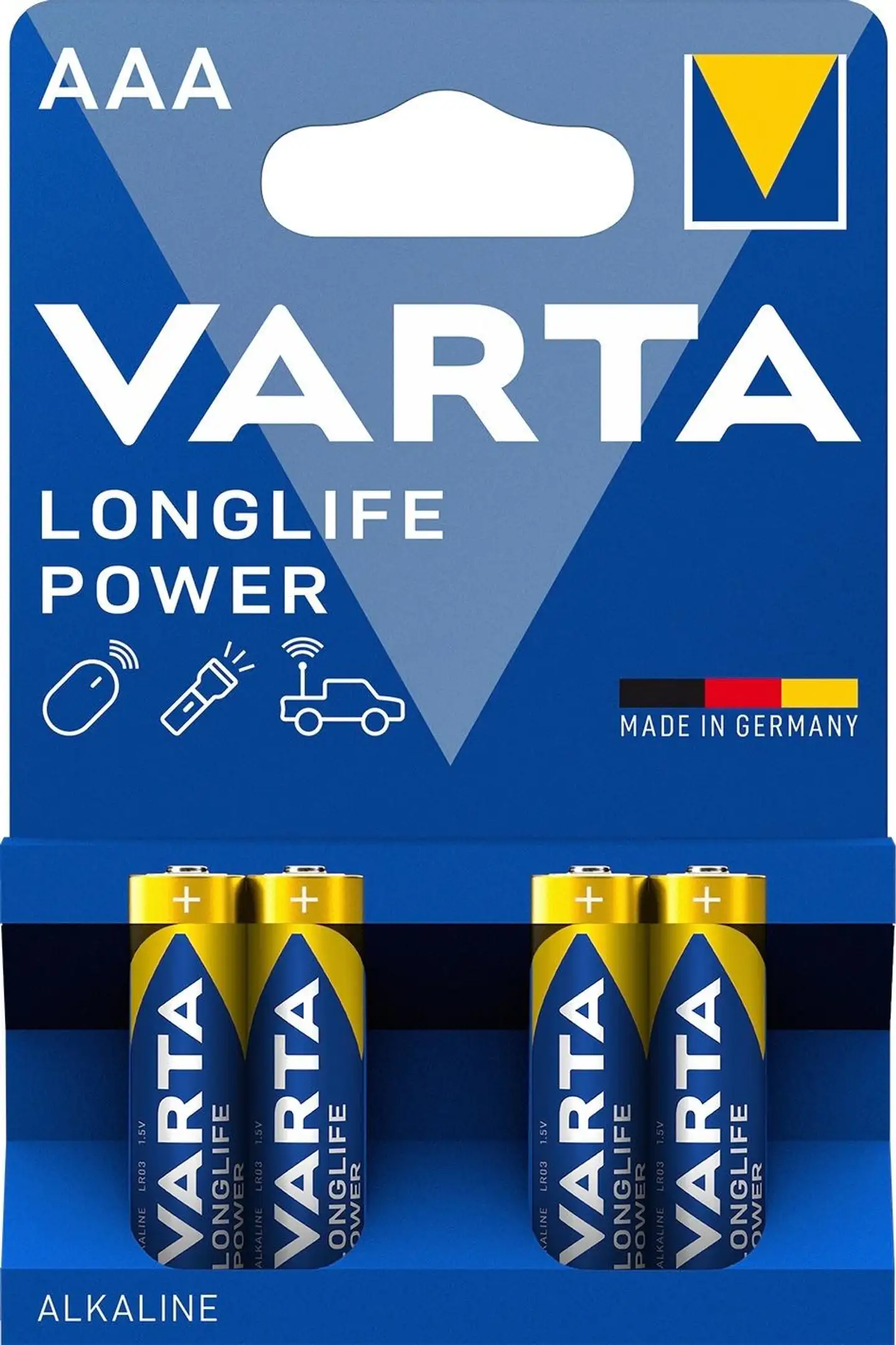 Varta Longlife Power AAA 4kpl - 1