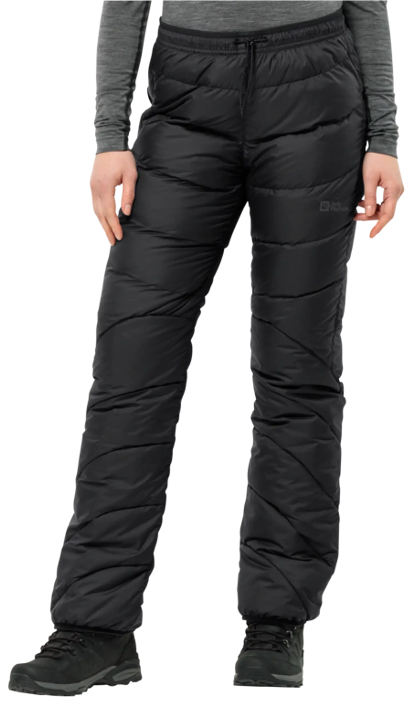 Jack Wolfskin naisten untuvahousut Atmosphere pants w 1501303 - BLACK - 2