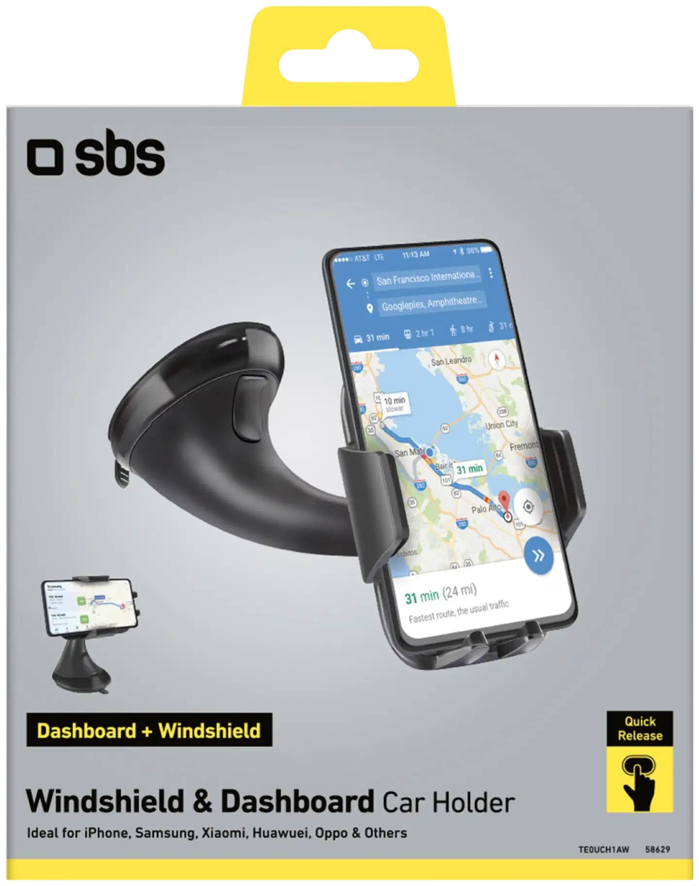 SBS autoteline kojelautaan ja tuulilasiin - 2