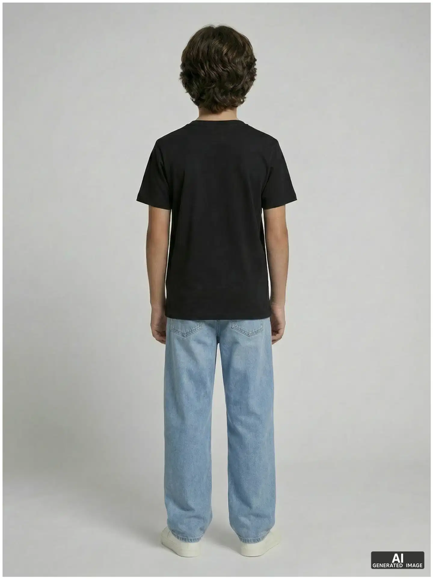 JJ Rebel lasten t-paita - BLACK - 4