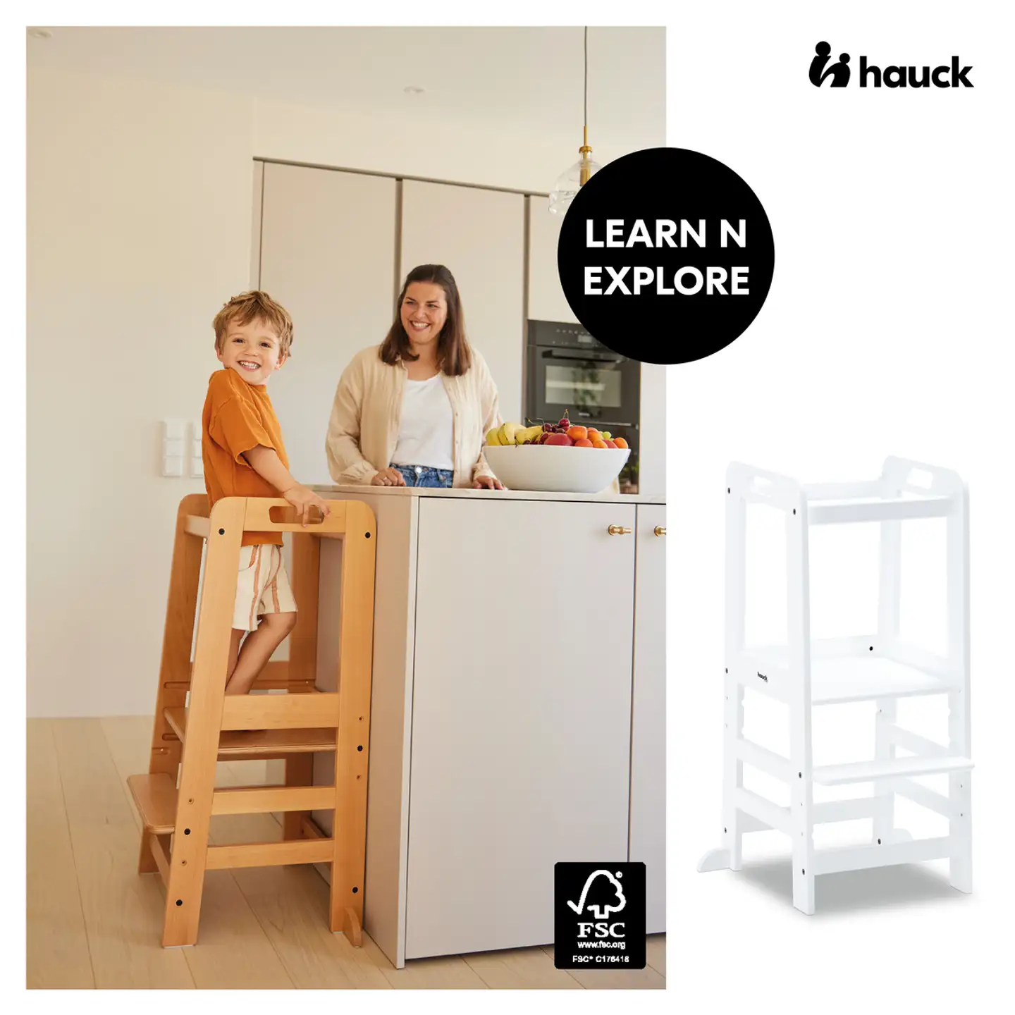 Hauck seisontajakkara Learn N Explore - 17
