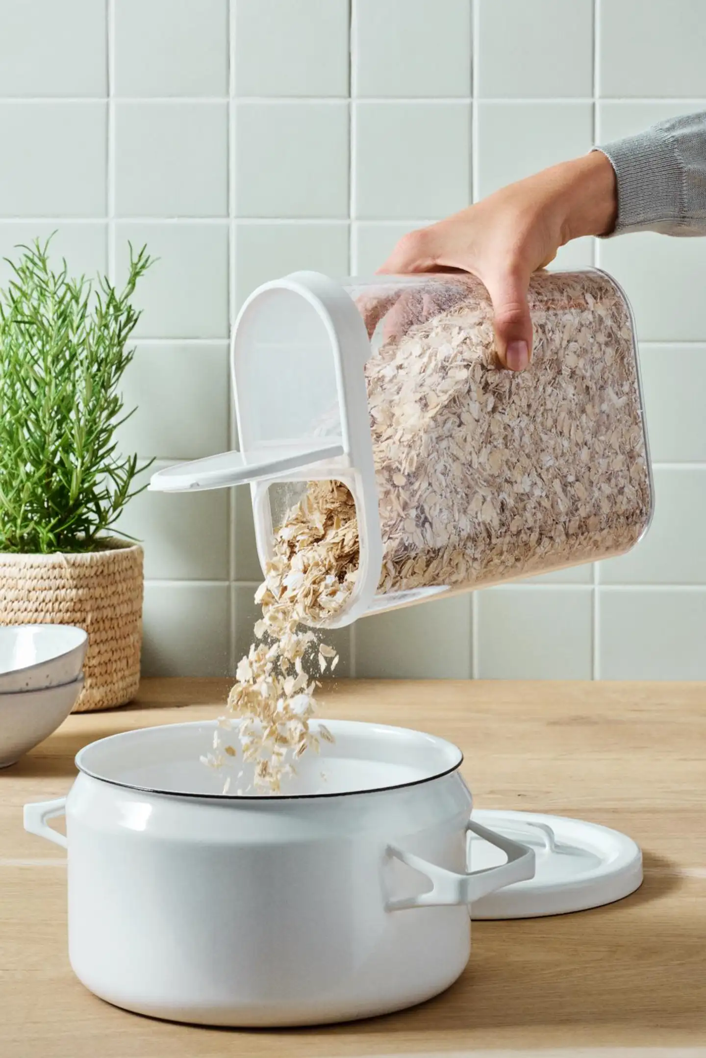 SmartStore säilytyspurkki Flip 2,4 L - 8