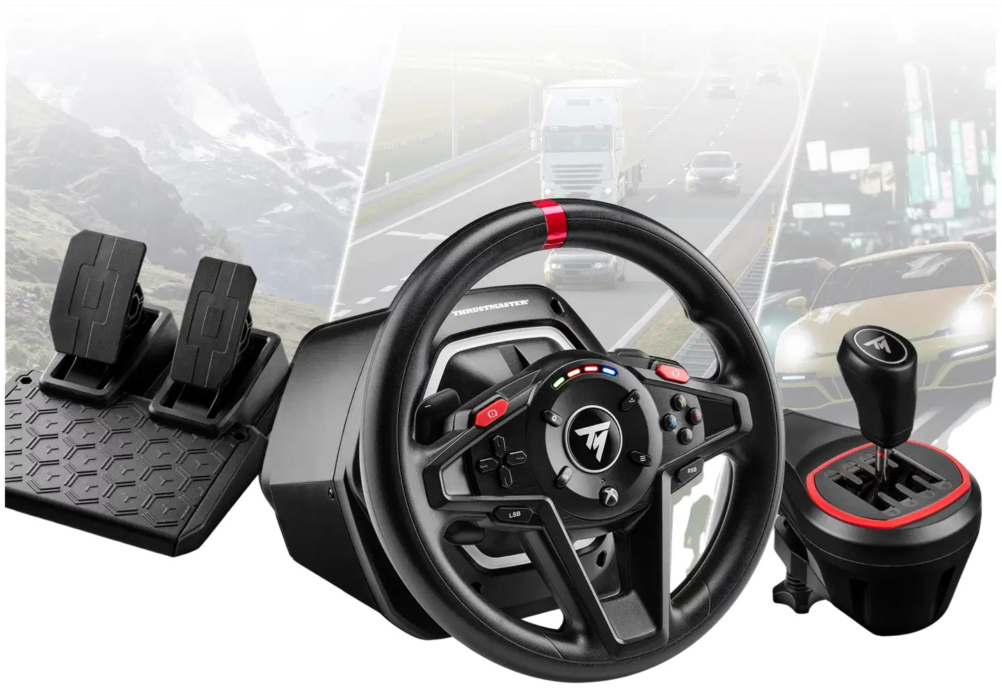 Thrustmaster T128-X rattipolkimet + vaihdekeppi - 7